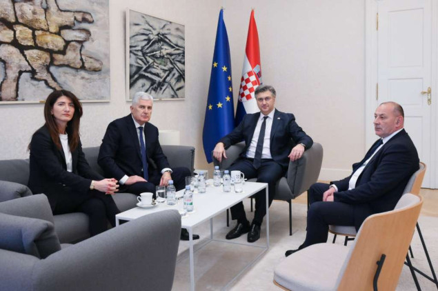 Plenković: Nužno smiriti političke tenzije u BiH; učestvovat će na Mostarskom sajmu