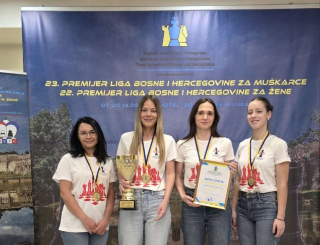 Šahistice 'Napretka' Zenica prvakinje BiH u šahu