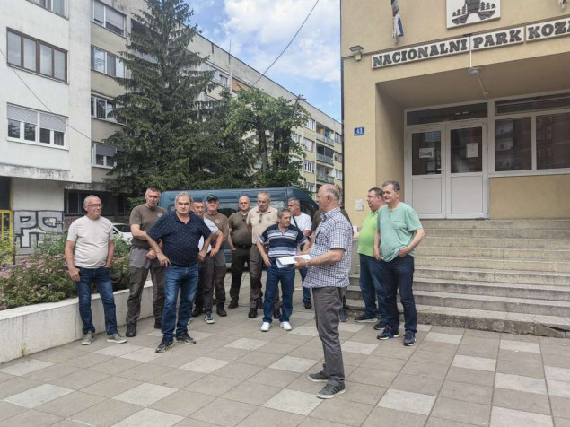 Radnici sindikalne organizacije NP 'Kozara' održali štrajk upozorenja