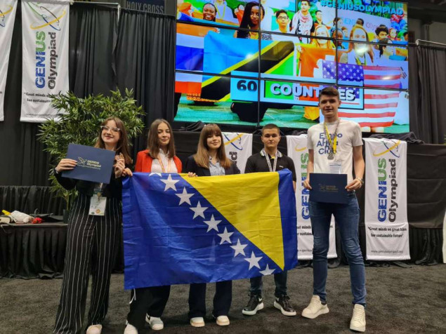 Učenici iz BiH na GENIUS olimpijadi u New Yorku ostvarili odlične rezultate