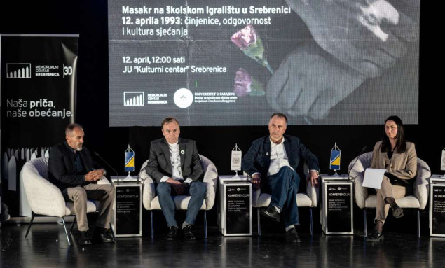 Održana konferencija o masakru na školskom igralištu u Srebrenici 12. aprila 1993.