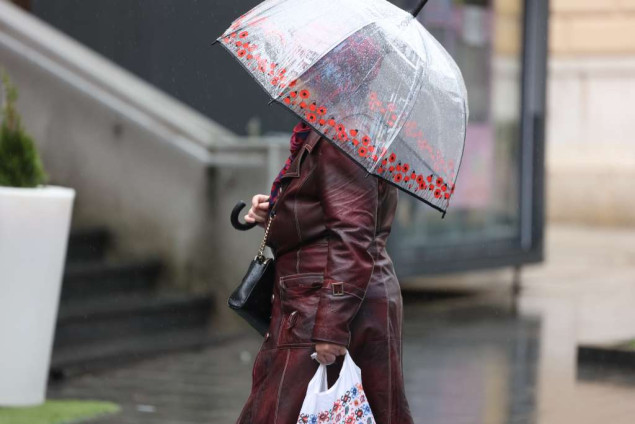 Kiša u većem dijelu BiH, tokom dana obilnije padavine, u Trebinju 12 stepeni