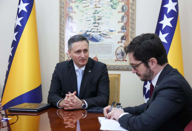 Bećirović i Delmas: Podrška Francuske nezavisnosti, suverenitetu i teritorijalnom integritetu BiH