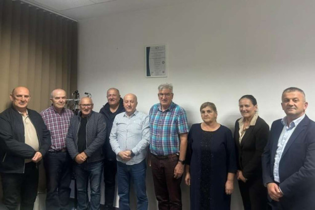 Lokmić sa predstavnicima boračkih i braniteljskih organizacija ARBiH i HVO SBK u Travniku