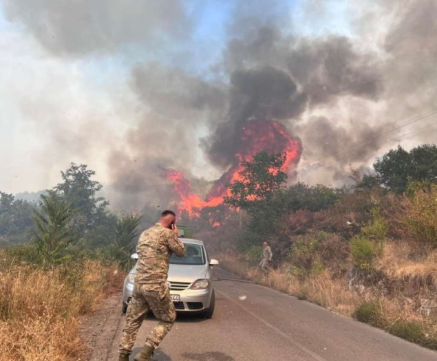 Crna Gora: Požar u Piperima, nekoliko porodica evakuirano