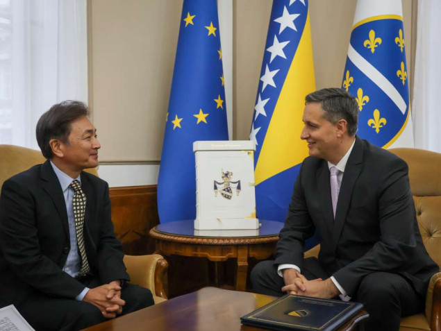 Bećirović: Hvala Japanu za podršku Rezoluciji o genocidu u Srebrenici