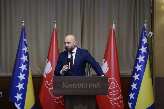 Almin Hopovac novi predsjednik Kantonalnog odbora SDP-a Unsko-sanskog kantona