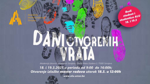 Dani otvorenih vrata ALU UNSA' 25 i izložba master studentskih radova