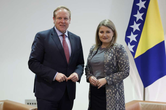 Karamehić-Abazović sa Tilmanom Kubanom: Podrška Bundestaga evropskoj budućnosti BiH i regiona