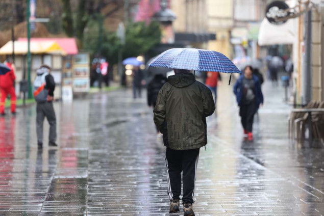 Danas u BiH oblačno vrijeme, povremeno slaba kiša u Bosni i na sjeveru Hercegovine
