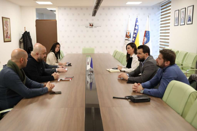 Muzur i Šteta razgovarali o posljednjim detaljima na projektu tramvajske pruge Ilidža - Hrasnica