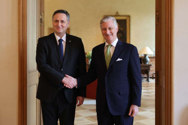 Brisel - Kralj Belgije Filip u audijenciju primio Denisa Bećirovića