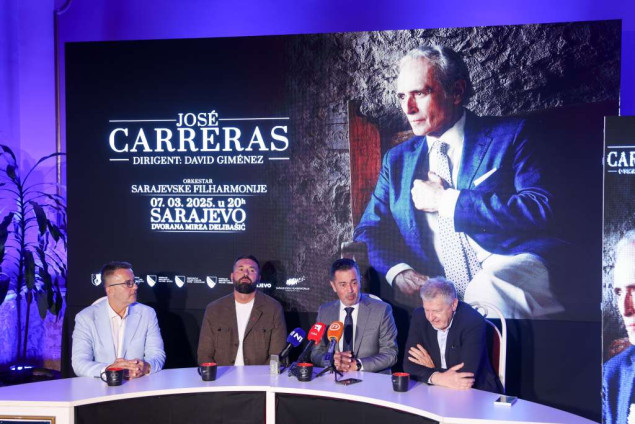 Gala koncert Joséa Carrerasa u novoj umjetničkoj sezoni Sarajevske filharmonije