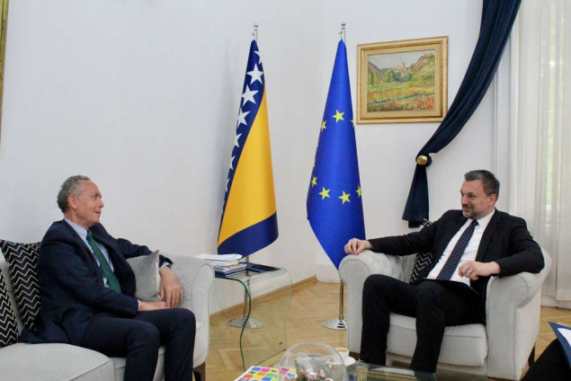 Konaković sa Lucetom: Rad UNICEF-a za BiH od izuzetnog značaja