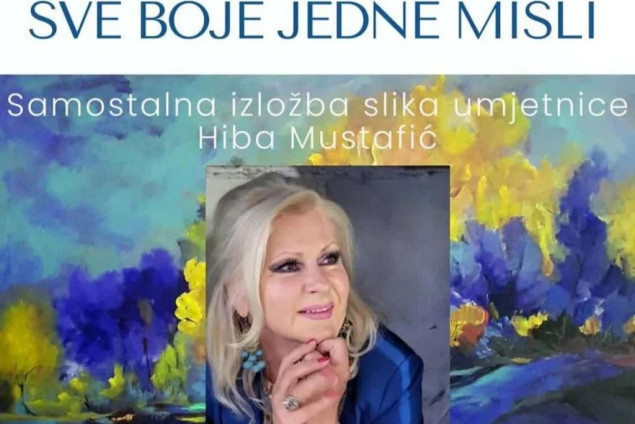 U Maglaju izložba Hibe Mustafić 'Sve boje jedne misli'