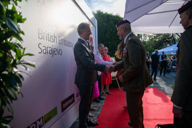 Britanska ambasada u Sarajevu obilježila rođendan kralja Charlesa III uz poruke o partnerstvu sa BiH