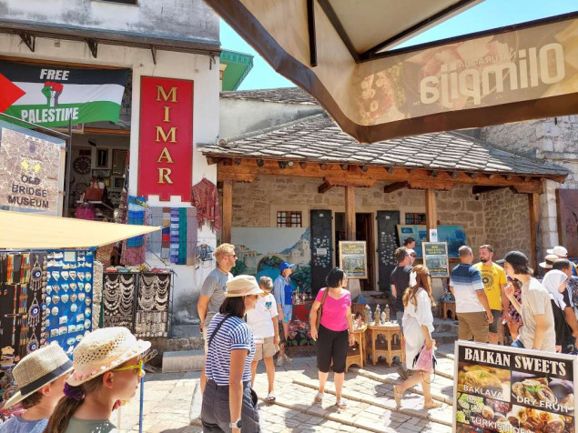 BiH za sedam mjeseci posjetilo više od milion turista, povećanje za 10,9 posto