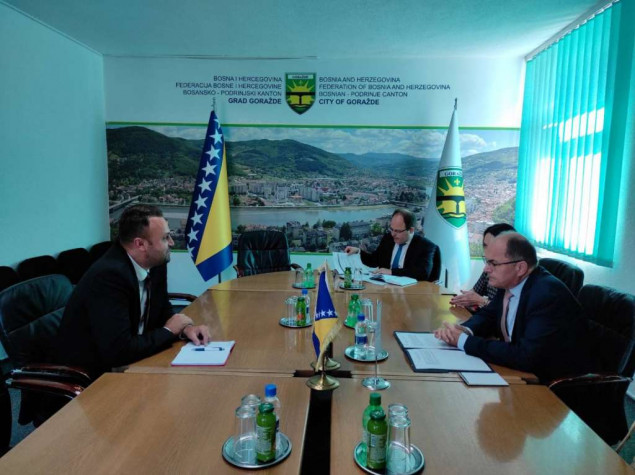 Visoki predstavnik boravio u Goraždu: Ovo je jedno privredno čudo