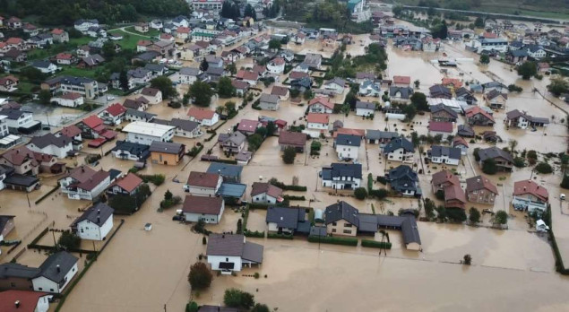 Jablanica: U tijeku evakuacija zaseoka u blizini mjesta Aleksin han