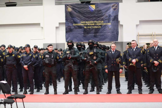 Delegacija Federalnog MUP-a prisustvovala obilježavanju Dana Sudske policije u FBiH