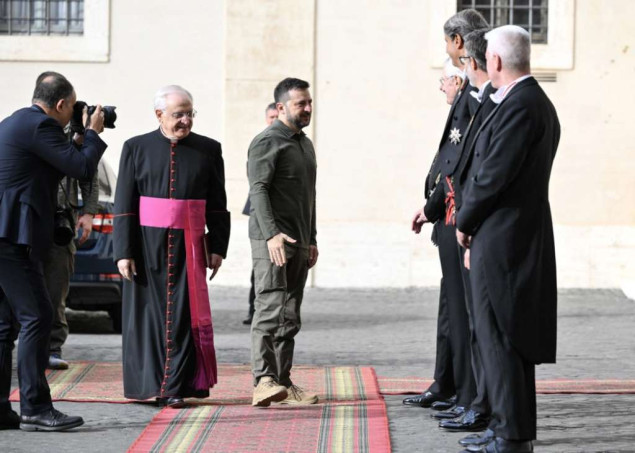 Zelenski se na kraju evropske turneje sastao s papom Franjom