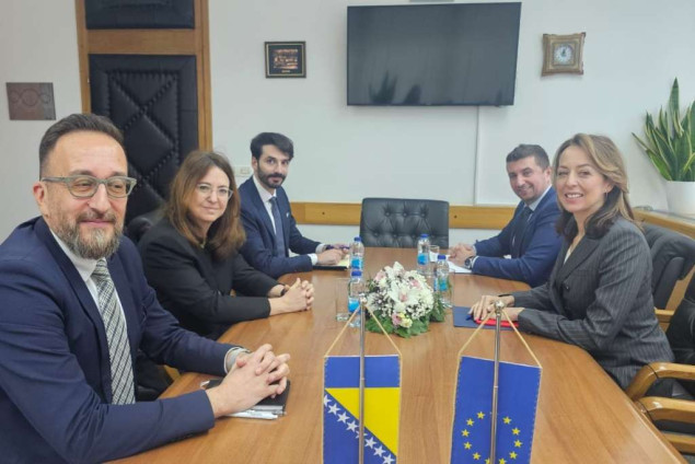 Bošnjak- Castellani: Razgovori o suradnji Bosne i Hercegovine i Italije