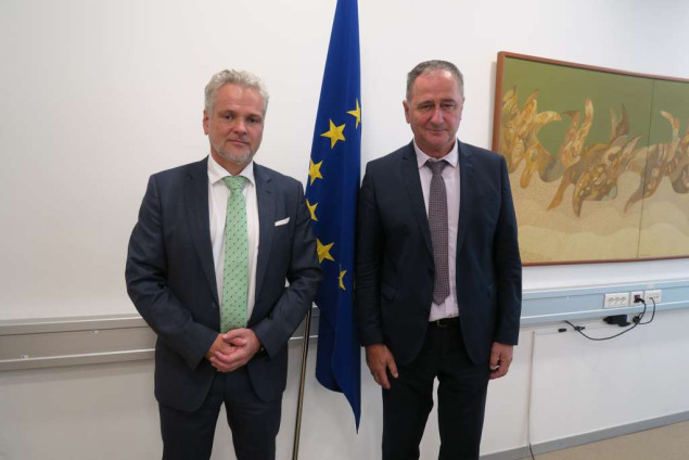 Sattler i Lagumdžija istakli ključni značaj reforme pravosuđa za evropski put