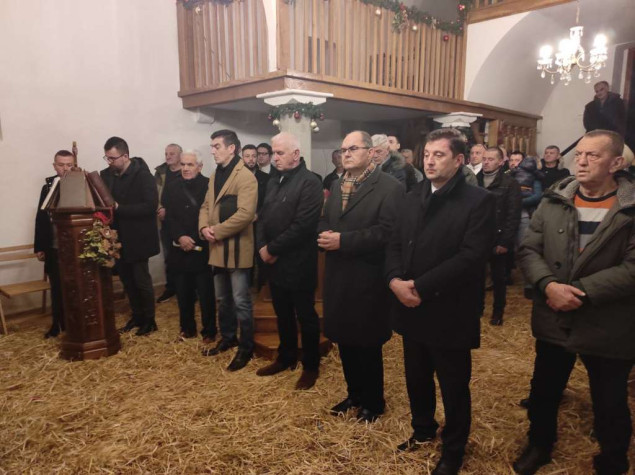 Schmidt i Kordić na Badnji dan posjetili Sabornu crkvu u Mostaru
