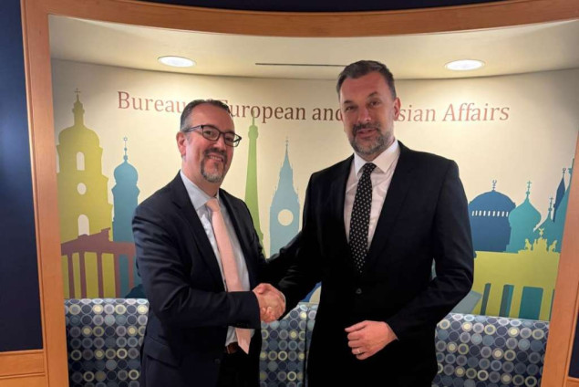 Konaković i Kasanof naglasili opredijeljenost BiH da ubrza dinamiku integracija u EU i NATO