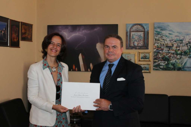 Ambasadorica Kraljevine Španije u BiH Maria Molina Álvarez Toledo predala kopije akreditivnih pisama