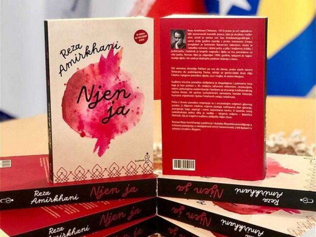 Iranski pisac Reza Amirkhani na Bookstanu s knjigom 'Njen ja'