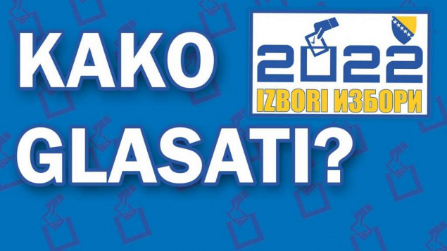 CIK BiH pokrenuo informativnu kampanja 'Kako glasati?'