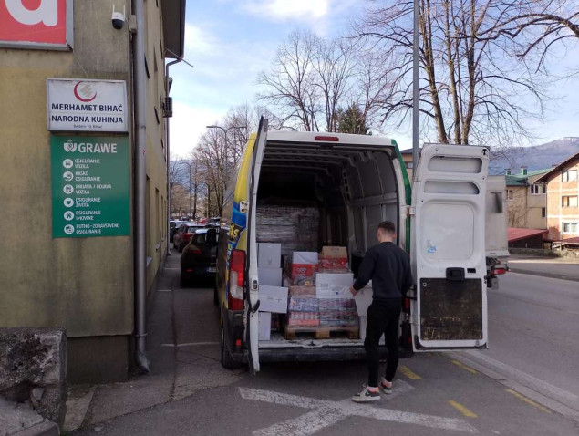 Merhamet Bihać i Kolmix zajedno za socijalno ugrožene tokom Ramazana