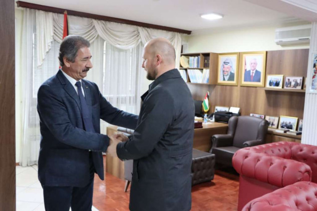 Okerić s ambasadorom Palestine: Želimo da istrajete u borbi za istinu i pravdu