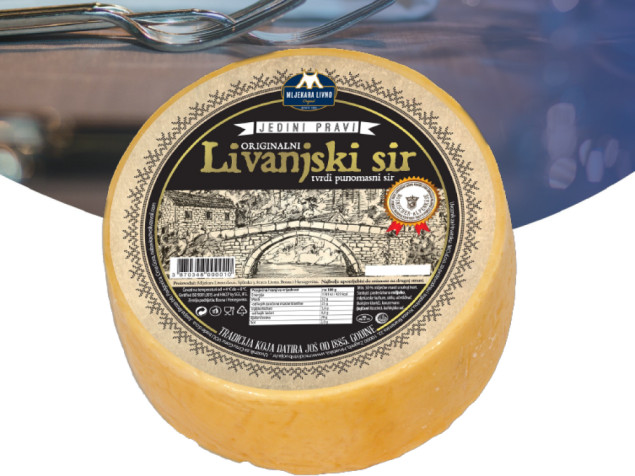 Livanski sir ponovno nagrađen priznanjem Superior Taste Award
