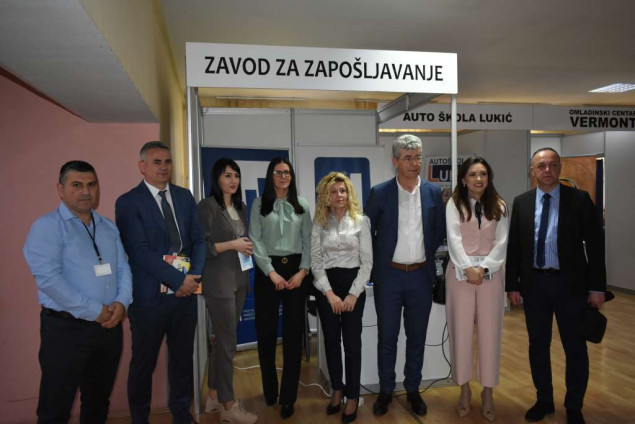 Milić i Nišić razgovarali sa učesnicima Sajma zapošljavanja u Brčkom