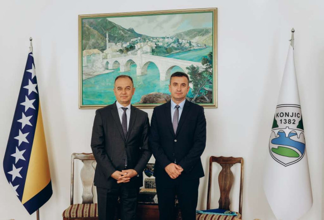 Konjic: Ćatić i Tinjak o modelima podrške i pomoći pri organiziranju sajmova kroz poticajna sredstva