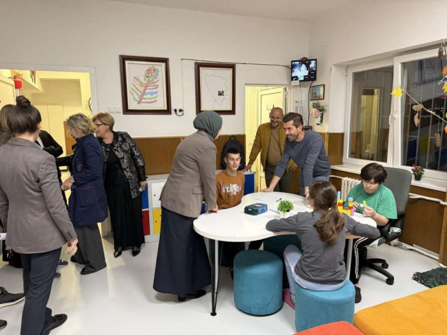 Hota-Muminović posjetila Zavod za specijalno obrazovanje i odgoj djece 'Mjedenica'