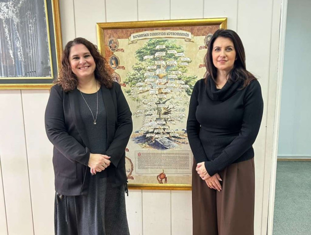 Federalna ministrica Duraković uputila podršku Nacionalnoj i univerzitetskoj biblioteci BiH