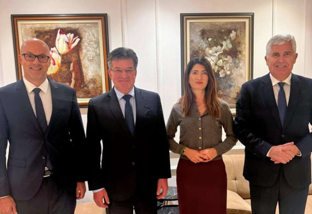 Čović se sastao s Lajčákom: Snažna potpora europskom putu BiH