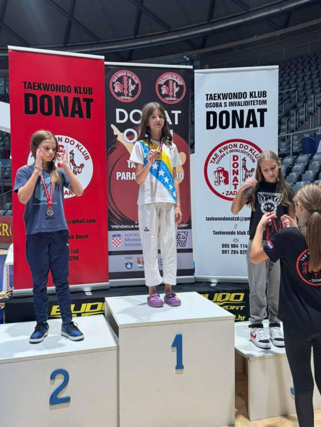 Takmičarke TKD 'Victory' ostvarile dobre rezultate na 'Donat Open 2024'