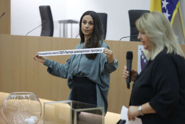 Žrijebanje u CIK-u - PDP-u mandat u Domu naroda PSBiH