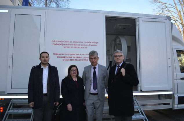 Brčko: Isporučen pokretni mamograf za potrebe Pododjela za javno zdravstvo