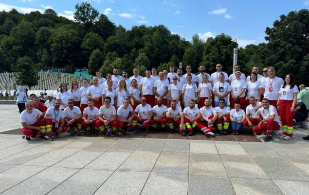 KCUS pružio medicinsku podršku tokom obilježavanja godišnjice genocida u Srebrenici
