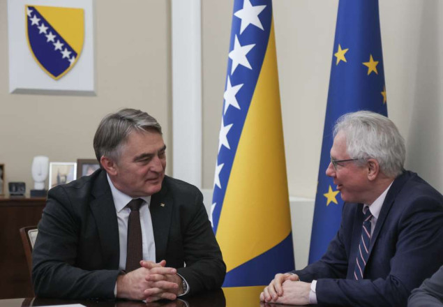 Komšić i Murphy razgovarali o daljnjim koracima u vezi s reformama nužnim za napredak BiH