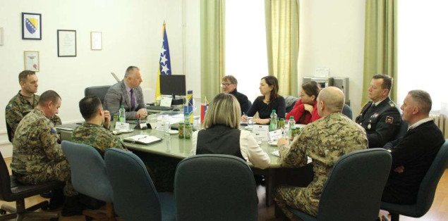 Delegacije MO BiH i Slovenije o statusu realizacije projekata iz NATO-ovog Programa DCBI