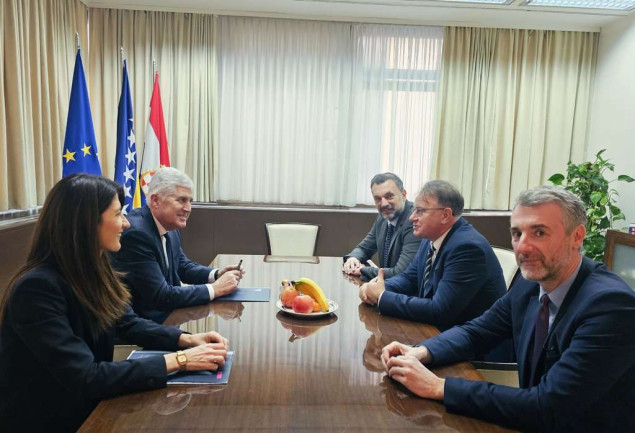 Čović s predstavnicima 'Trojke' o političkoj situaciji i europskom putu BiH