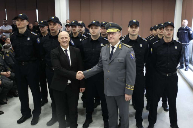 Svečanu zakletvu položilo 25 kadeta Granične policije BiH
