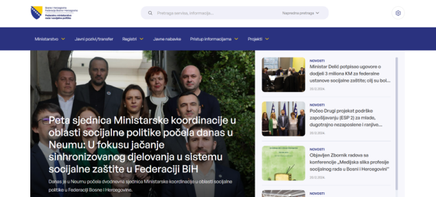 Nova web-stranica Ministarstva, pristupačnost za osobe s invaliditetom kao prioritet