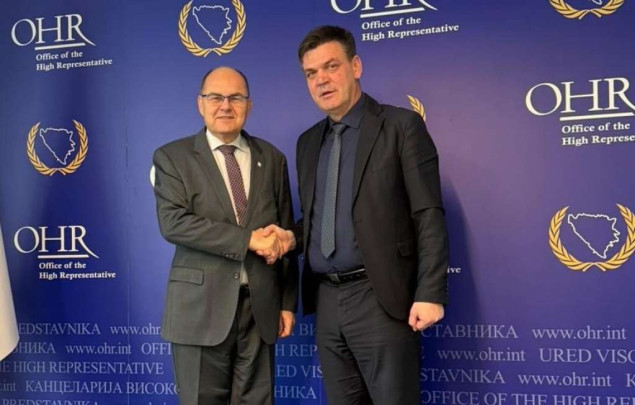 Schmidt razgovarao sa Cvitanovićem o jačanju integriteta izbora putem uvođenja izbornih tehnologija